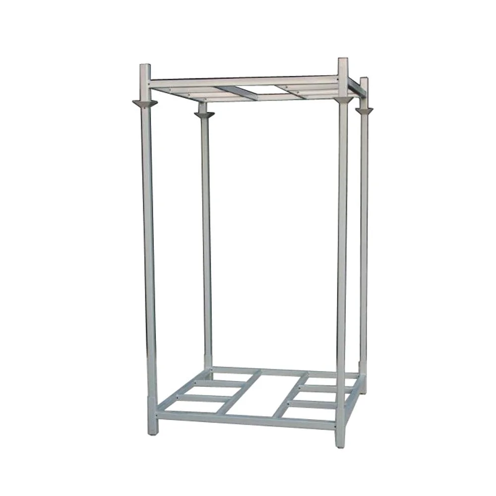 High Duty Metal Stacking Rack High Steel Storage Commercial Stacking Tire Rack