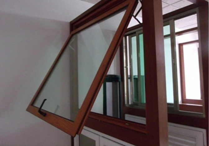 Solid Wood Aluminum Top Hung Window