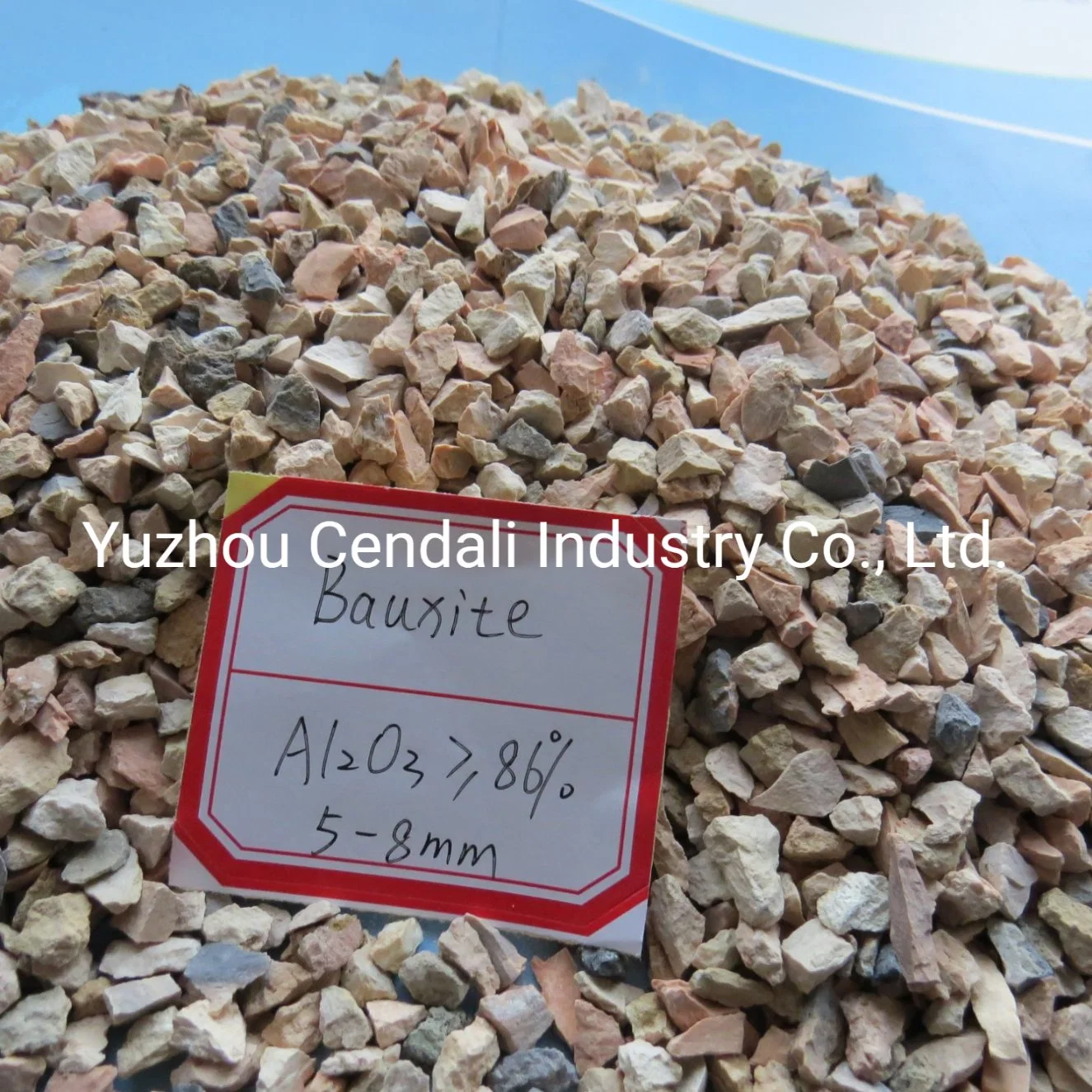 Low Impurity Low Fe2o3 Refractory Grade Calcined Bauxite 88%Min