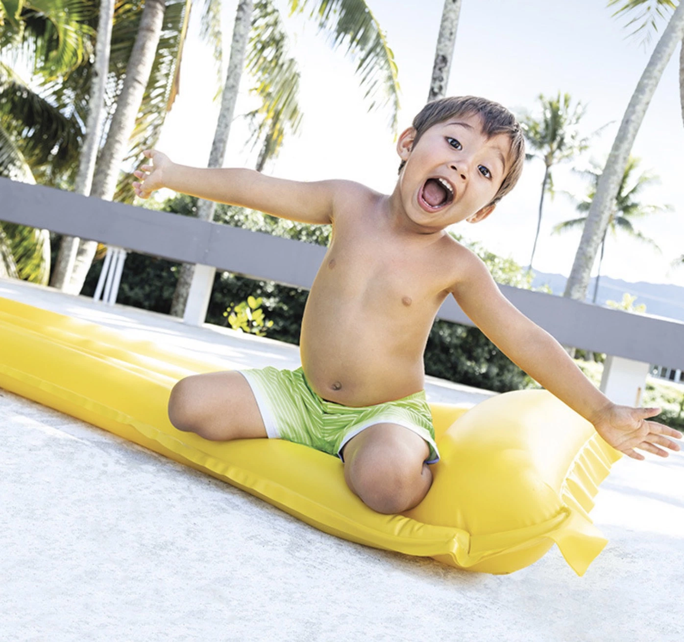 Nueva Inflatable Floating Row Matt Air Pad para Piscina