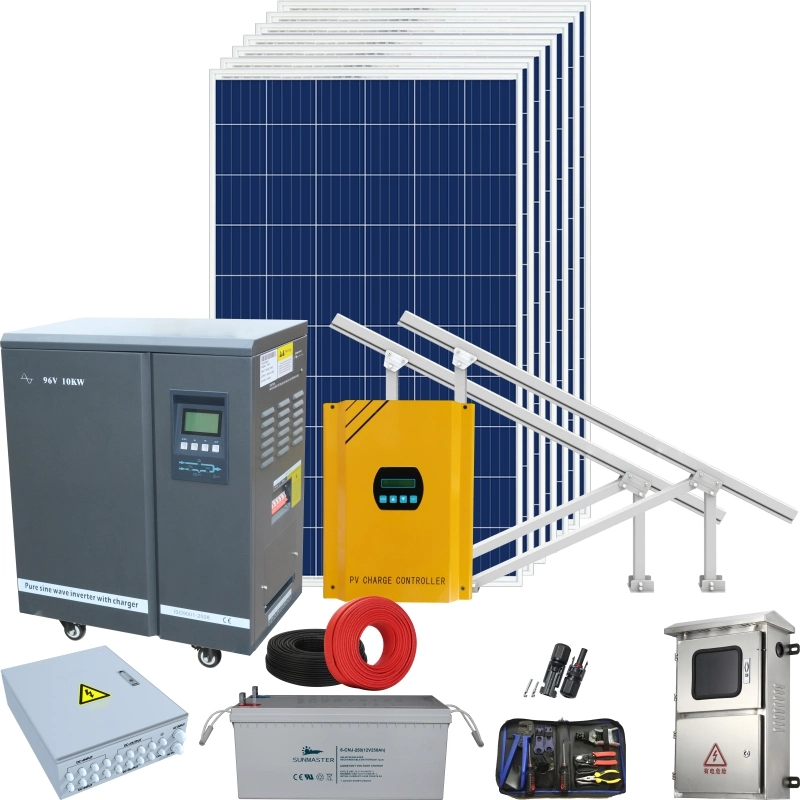 Solar System 10kw 15kw 5kw Hybrid