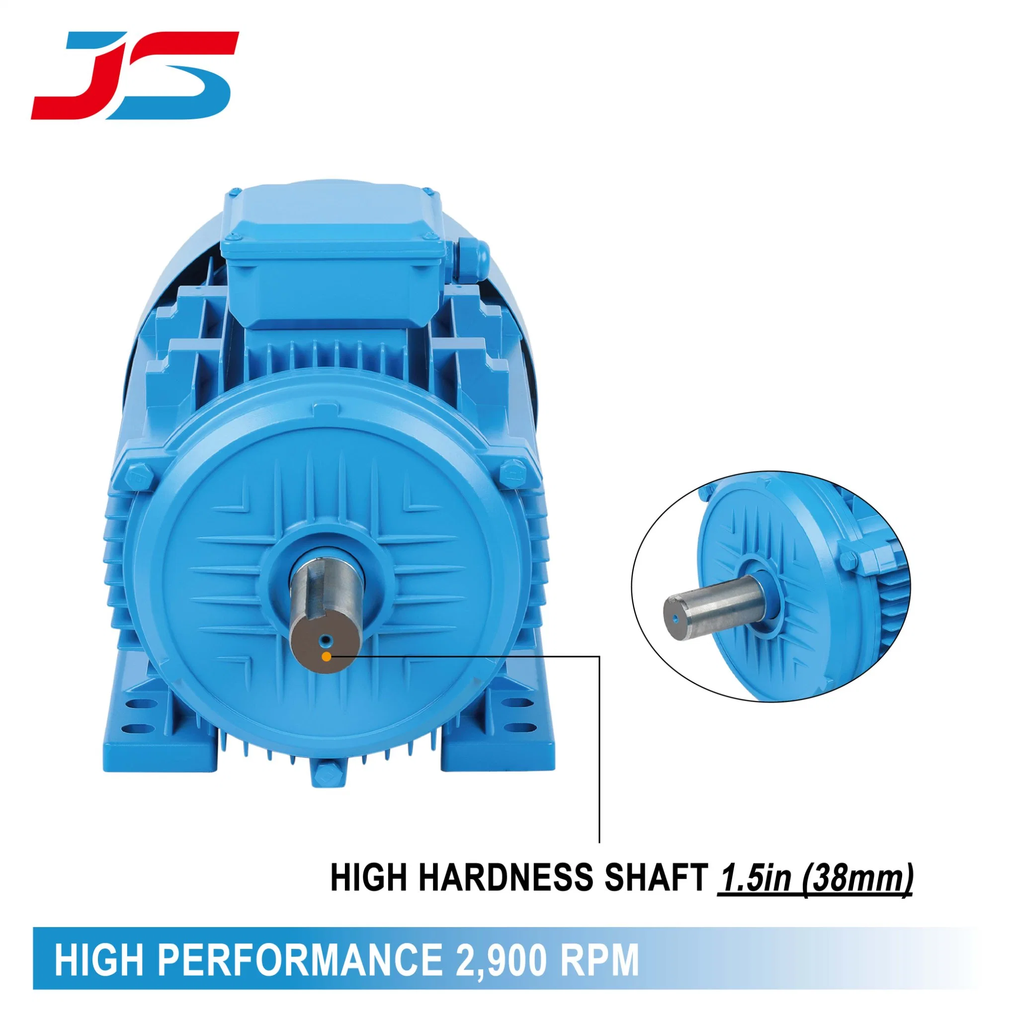 10HP Three Phase Electric Motor 2900rpm AC Fan Motor for Air Compressor