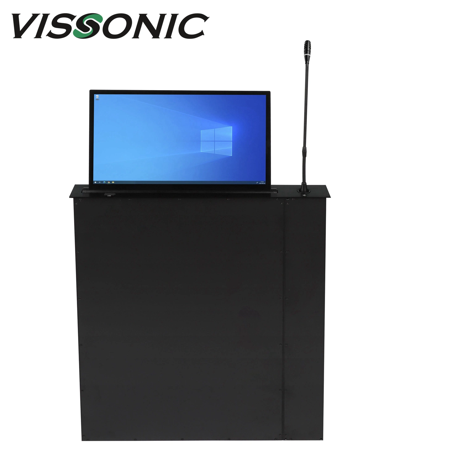 Modern Design Paperless Conference System Lifting Touch Screen with Lifting Microphone