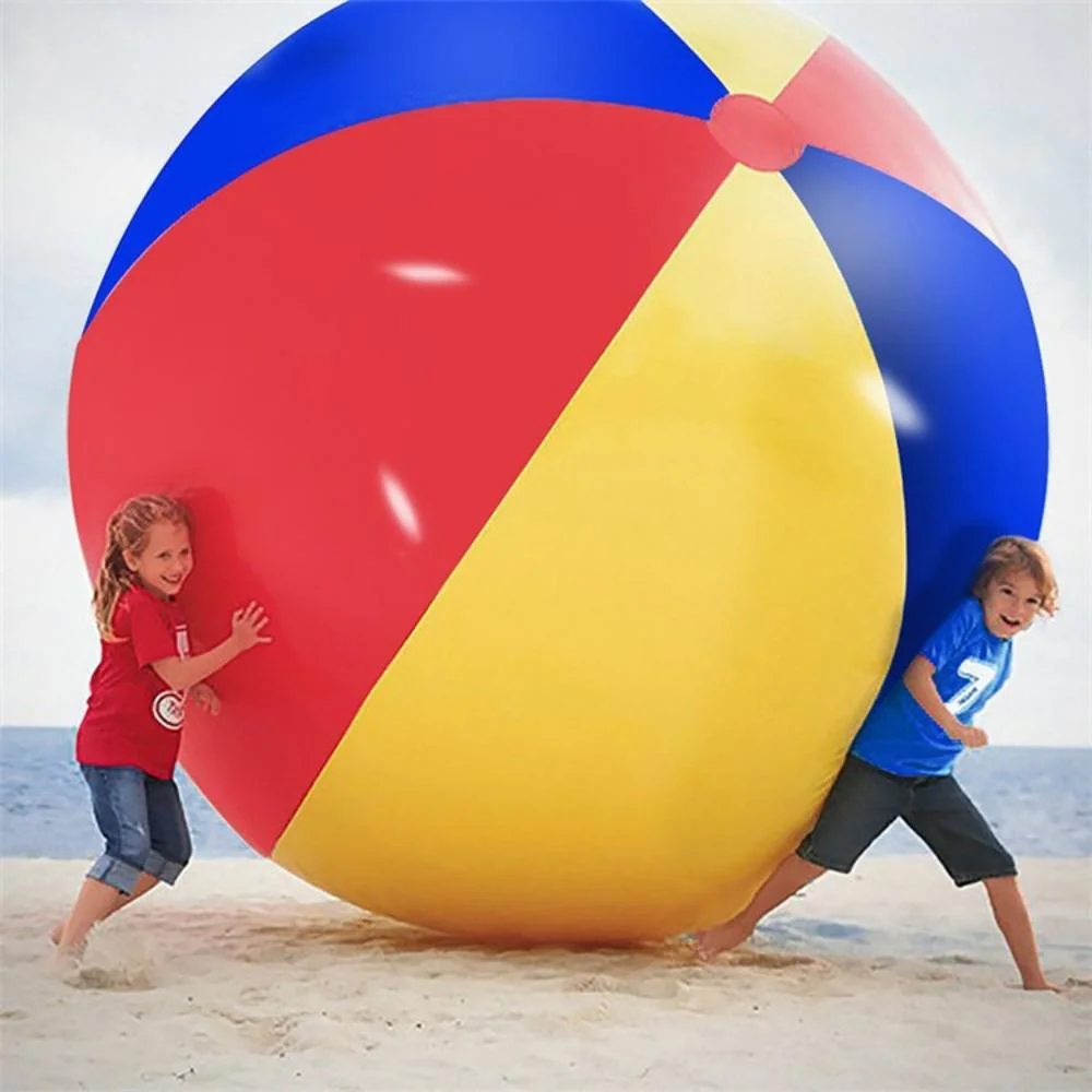Große Aufblasbare Jumbo Ball Beach Game Riesen Aufblasbare Beach Ball Strandspielzeug für Kinder und Erwachsene Wyz20556