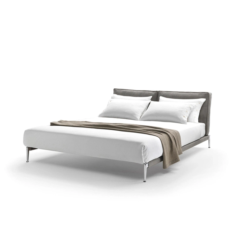 Schlafzimmer Bettwäsche Möbel Marke Design Stoff Bett China Großhandel/Lieferant Modern Kingsize-Bett