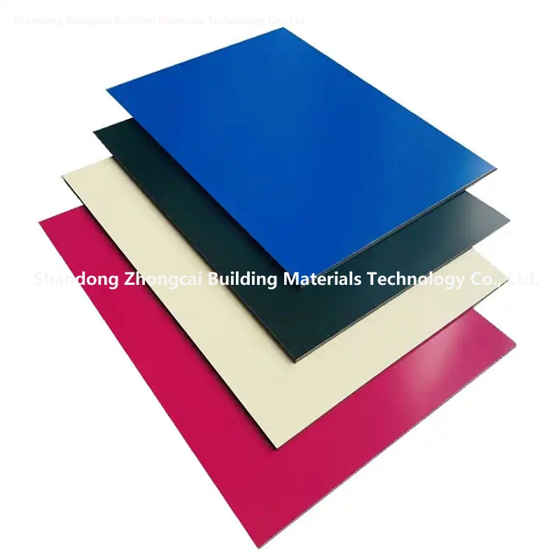 Personalização de Fábrica à prova de resistência à corrosão construção película exterior do alumínio Painel Composto Shandong Linyi Material de Construção