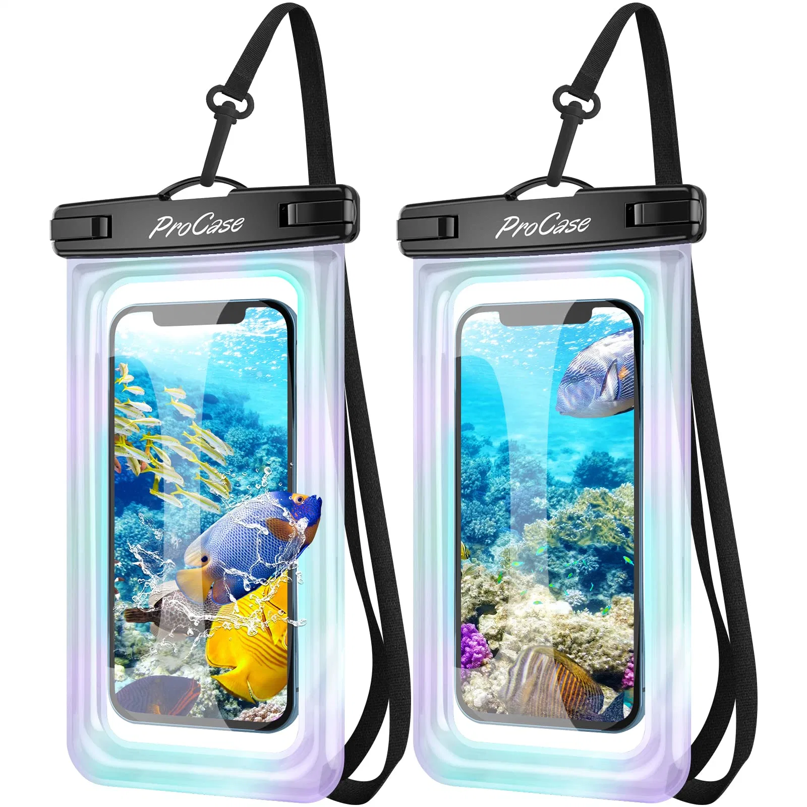 Floating Waterproof Phone Pouch Case, Underwater Dry Bag Cell for iPhone 14 13 12 11 PRO Max Xs Xr X, Galaxy S23 S22 S21 Ultra Pixel up to 7.0"