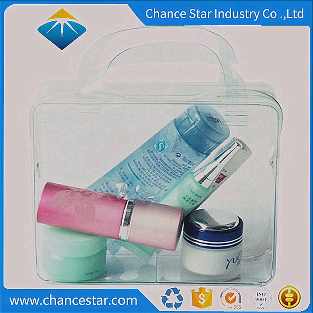 Custom Color Printing PVC Make up Bag with Zipper Lock