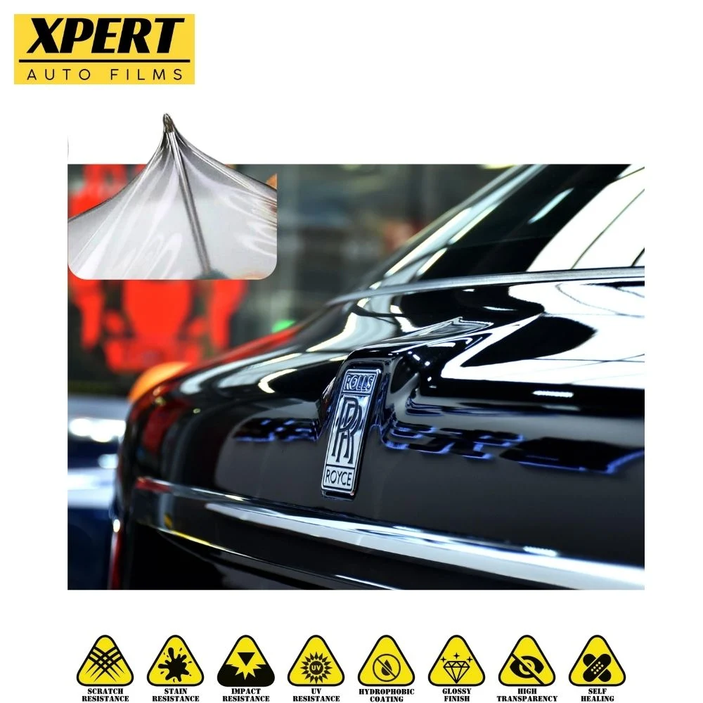 Xpert Auto Films Quality Glossy Matte Finish Self-Healing Hydrophobic Stain&Corrosion Resistance TPU Car Automotive Ppf Paint Protection Film