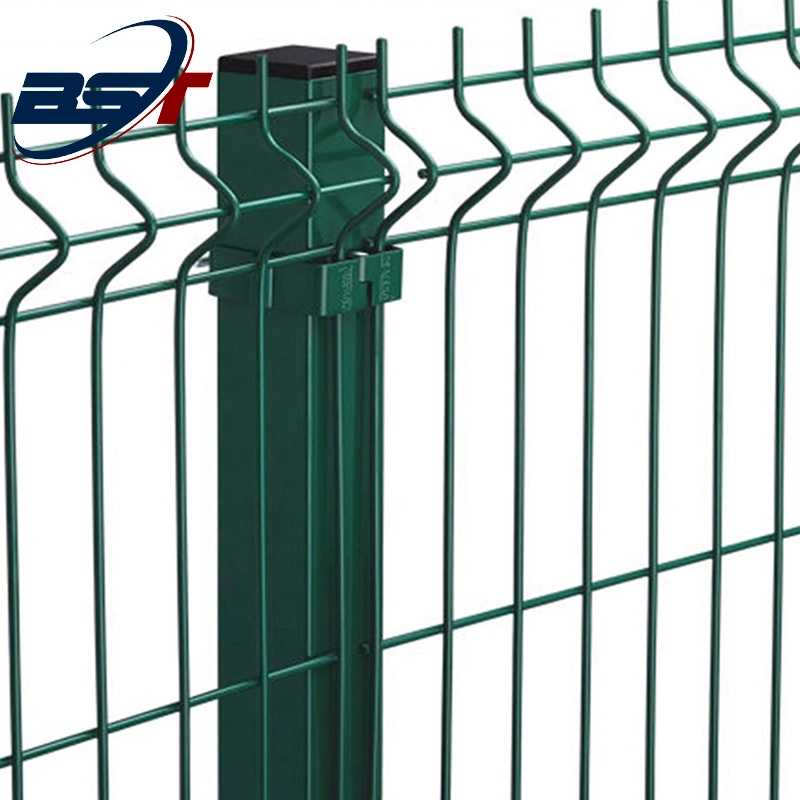 High quality/High cost performance 3D Curved Powder Coating Welded Mesh Parking Fence