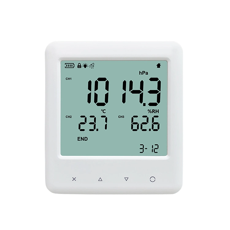 L'intérieur du capteur numérique Thermomètre Hygromètre à jauge de pression d'air la température de compteur Moniteur d'humidité