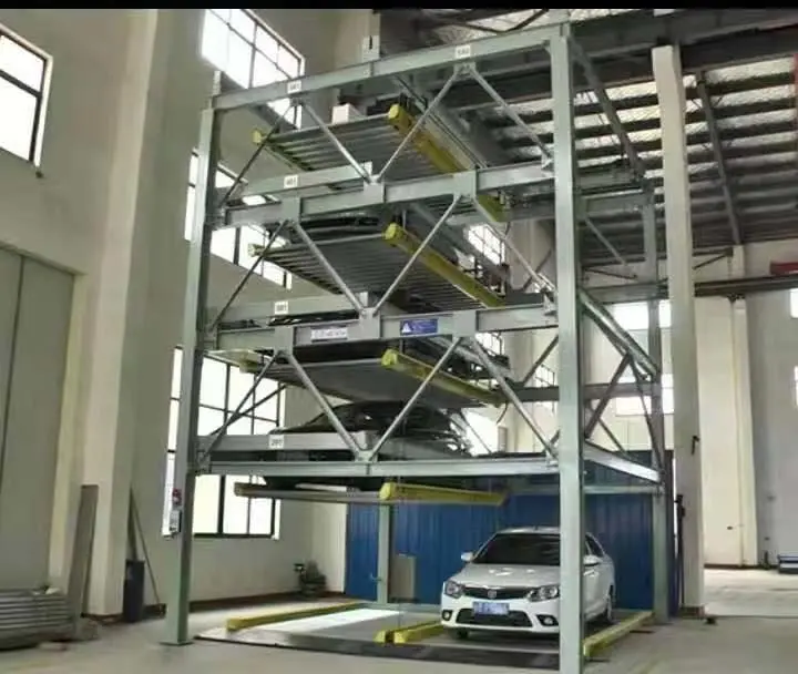 Système de stationnement de véhicules à plusieurs niveaux GGlifters, système de stationnement coulissant pour voitures.
