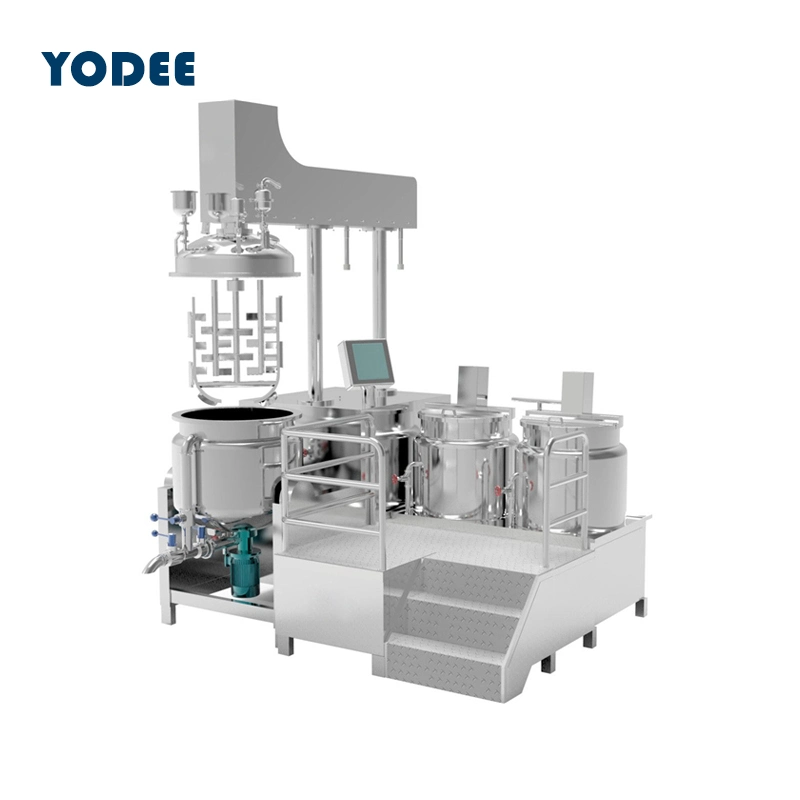 High Viscosity Liquid Chemical Vacuum Emulsifying Homogenize Mixer