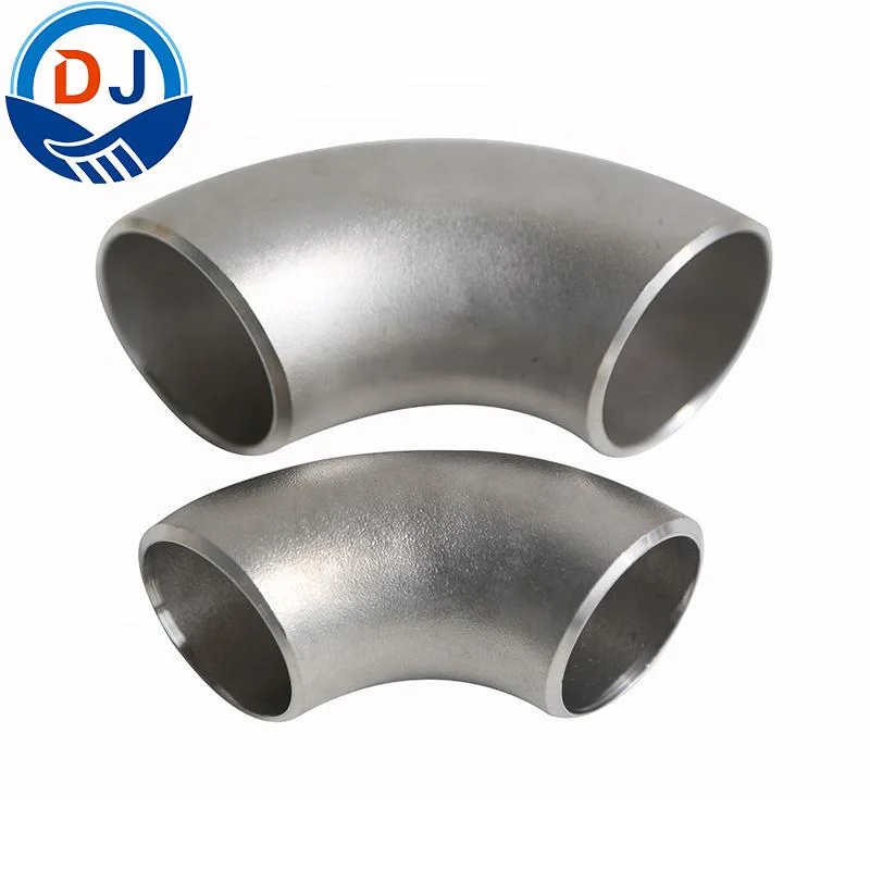 ASME ANSI 304 316 Stainless Steel Pipe Fitting L/R 90 Degree Elbow