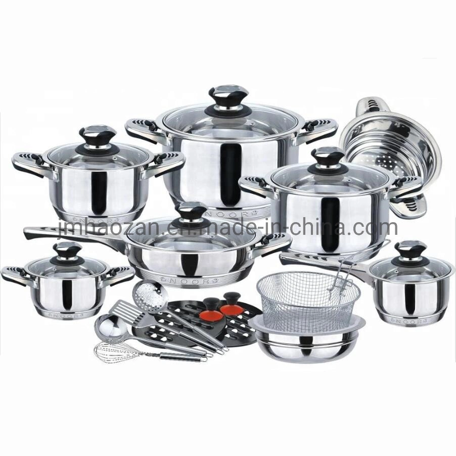 Thermometer Stainless 21 Piece Luxury Cookware Set