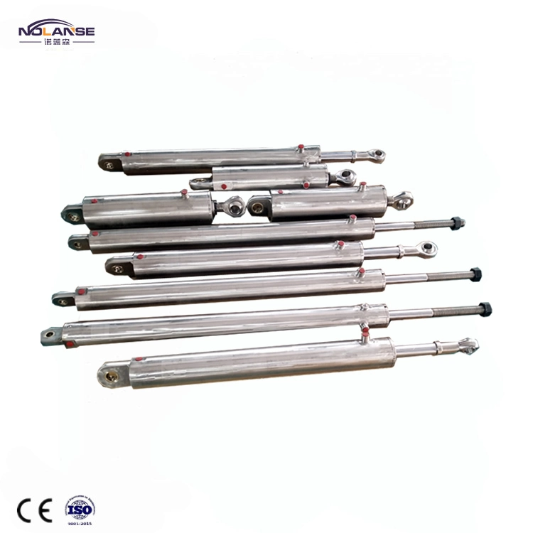 Factory Design Produce High quality/High cost performance Double-Acting Single Piston Earring Type Standard Stroke Excavator Large Caliber Hydraulic Cylinder