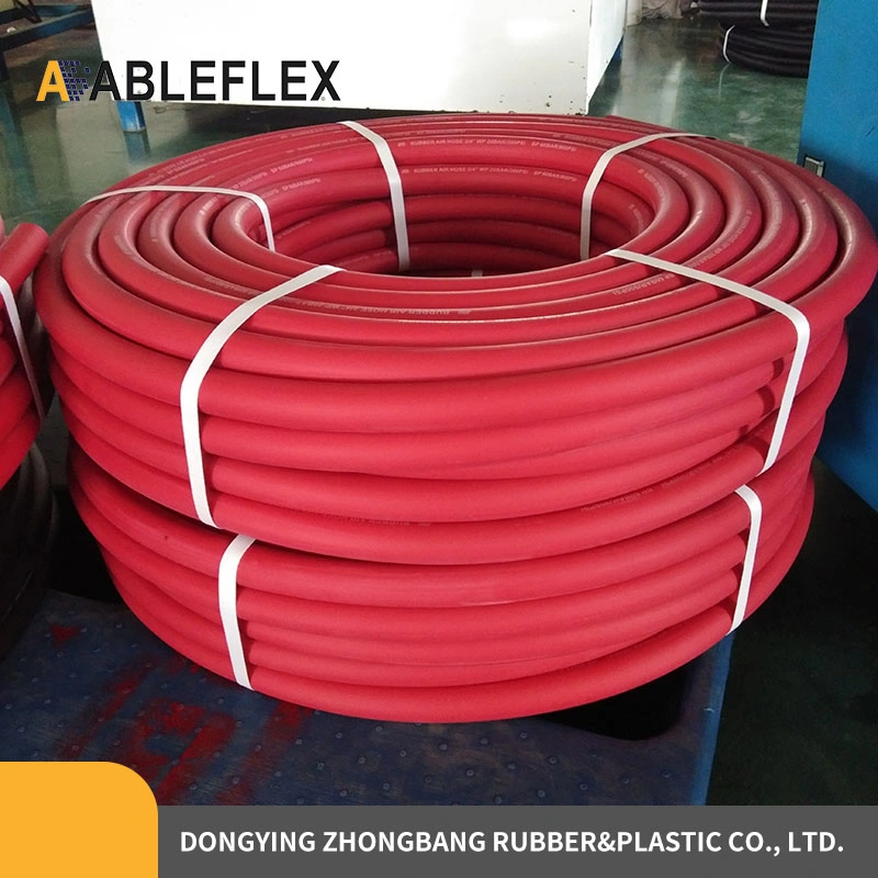 Abrasion Resistent Flexible Rubber Pneumatic Air Hose in Industry Rubber High Pressure Hose