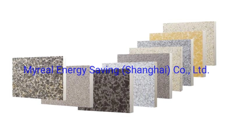 Pure Color or Faux Stone Insulation Siding Panels for Exterior Wall Siding Panel