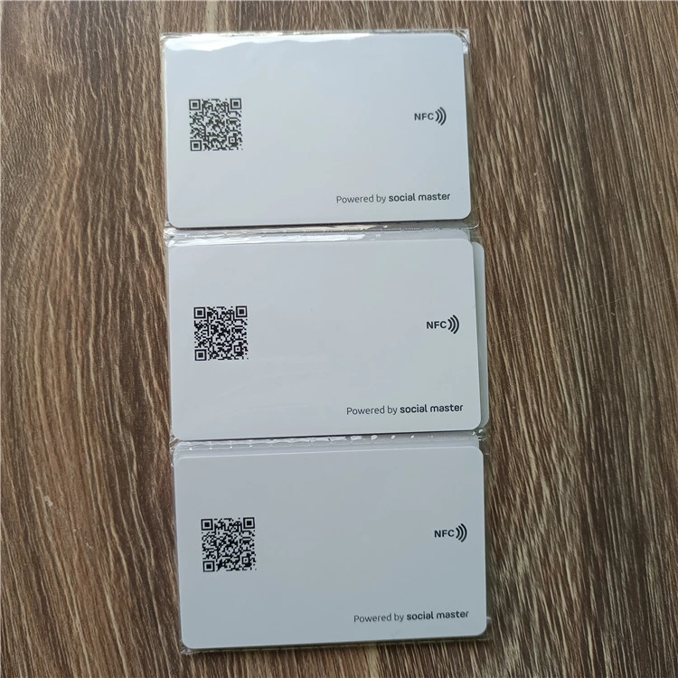 Código QR personalizado NFC nombre ID de la tarjeta de identificación para la Reunión de los eventos de los puntos de referencias