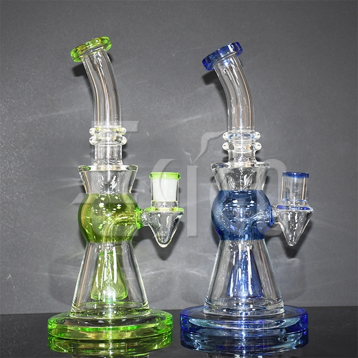 Esigo Two Colors Glass Smoking Shisha Hookah Glass Smoking Pipe