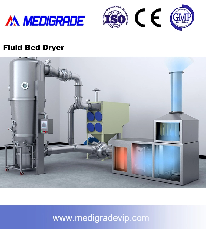 Fbd GMP FDA Approved Fluid Bed Dryer
