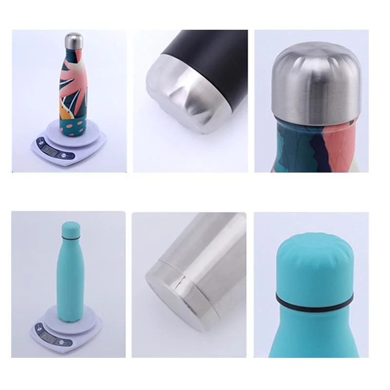 Wholesale/Supplier Creative Handle Lid Business Water Bottle Stainless Steel Double Wall Custom Color Drinking Bottle