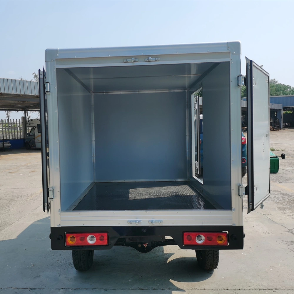 Aucwell Electric Mini Cargo Truck Electrical Pickup Car with Cargo Box