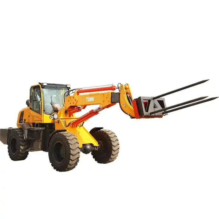 Agricultural 1500kg 2500kg 3000kg 3500kg Lifting Height 7m 9m 11m Telescopic Loader CE Approved Hydraulic Cylinder Telescopic Front End Wheel Loader Hoflader