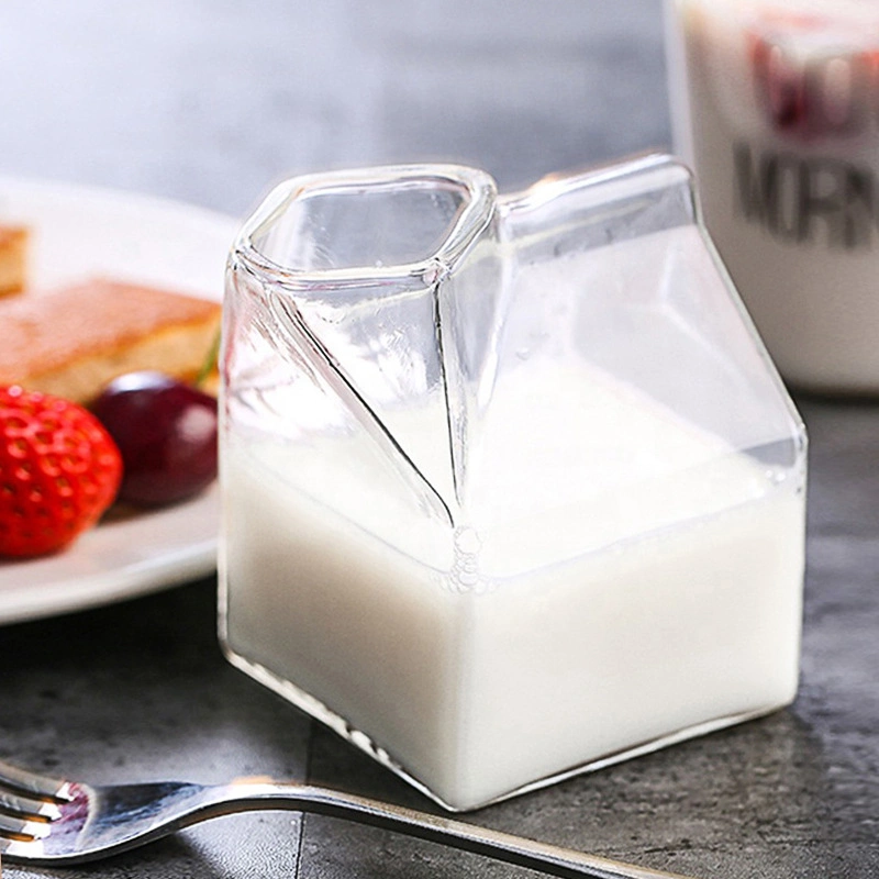 Clear Mini Creamer Container, Creamer Pitcher for Milk, Coffee, Water, Juice