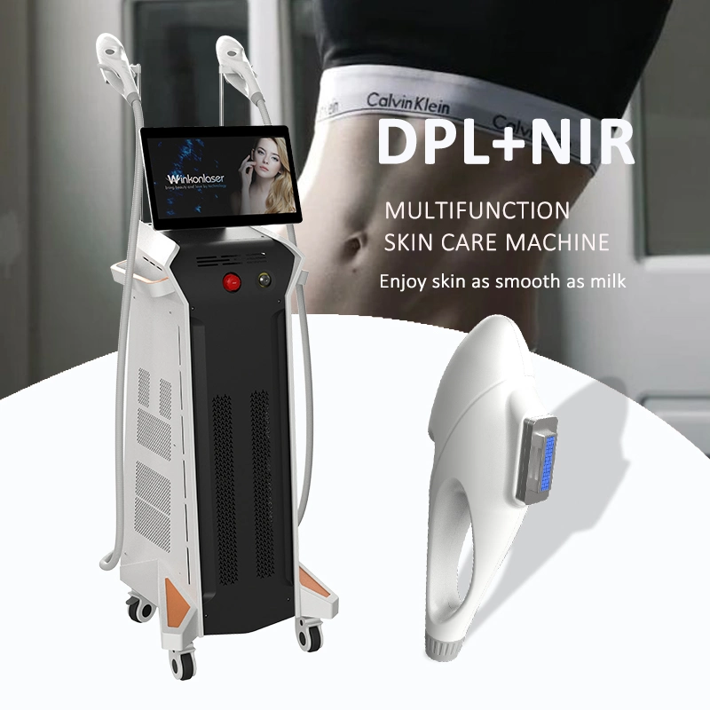 Опция E Light IPL Лазерное оборудование для удаления волос DPL Лечение угревой сыпи тело женщины кожа лица средство для удаления волос