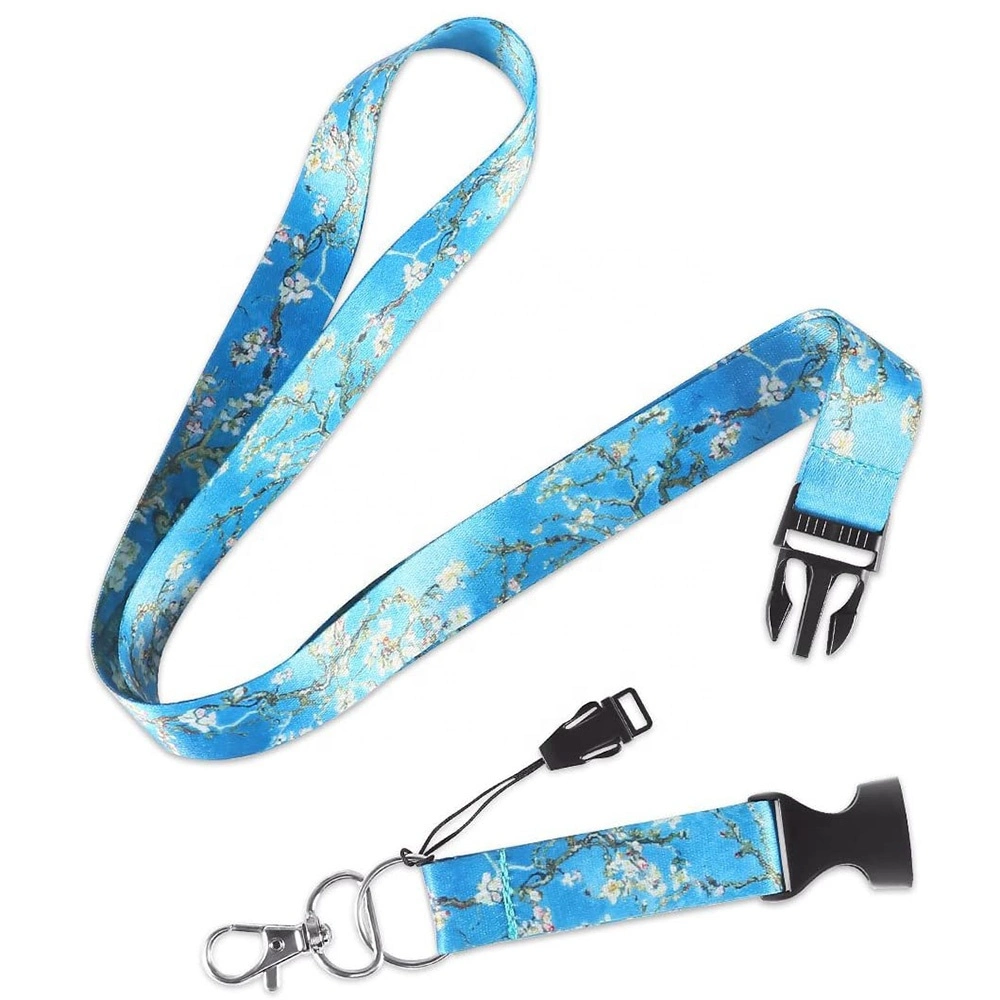 Wholesale/Supplier OEM Blank Sublimation Polyester Nylon Plain Cheap Personalized Custom Logo Printed Lanyard