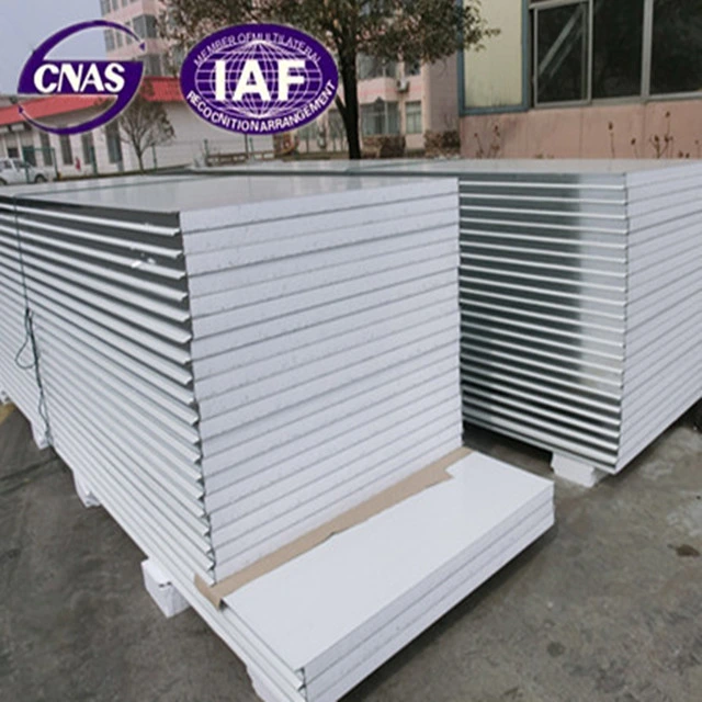 Thermal Insulation Polystyrene EPS Sandwich Cladding Panel Partition Wall