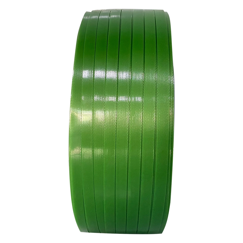 Green Packing Belt Factory Supply Plastic Medium and Heavy Duty