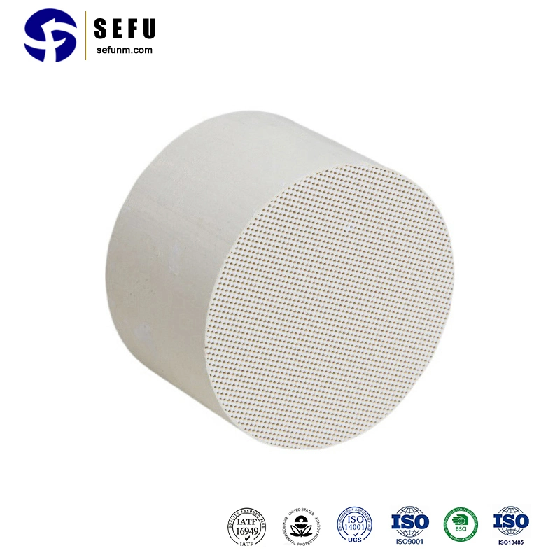 Catalytic Converter Cordierite Honeycomb Ceramic Monolith Substrate Supply Diesel Particulate Filter