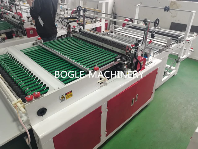 Self Sealing Garment/Clothes/Toy/Hardware/Accessories Package Double Side Sealing OPP/BOPP/PE/PP/POF Adhesive Bag Making Machine