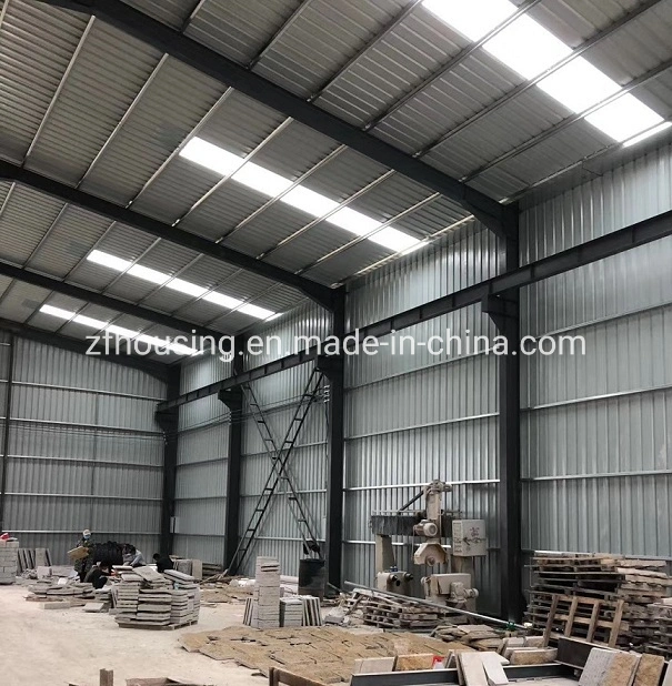 Factory Price Steel Structure Workshop and Prefabricated Steel Structure Building with Rockwool Sandwich Wall Panel