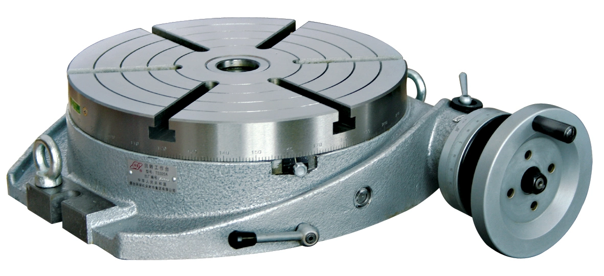 Ts630A Horizontal Manual Rotary Table 100mm/160mm/200mm/250mm/320mm/400mm/500mm/630mm/800mm