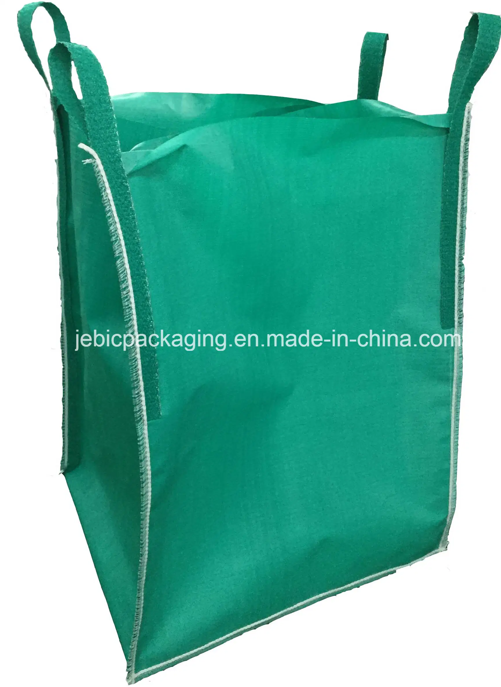 Colored FIBC Bulk Bag with Overlock Stitching