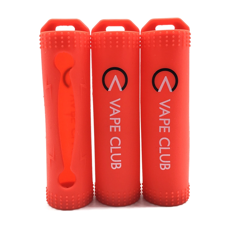 Hot Sales Silicone Colorful Protective 18650 Battery Holder for 18650 Li-ion Batteries