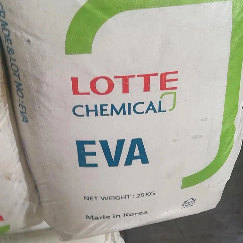 Corea Lotte EVA VA800 VA810 VA900 VA910 VA600 vs430 grado revestimiento de copolímero de acetato de vinilo etileno va del 28% de resina de EVA para que el adhesivo de paneles solares fotovoltaicos