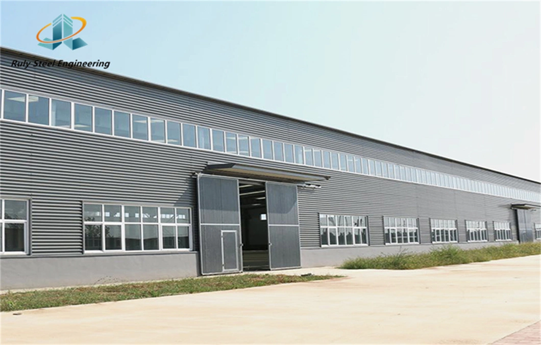 High Strength Prefab Structural Steel Frame Buildings/Metal Storage Steel Building Warehouse/Metal Building/Workshop/Hangar/Steel Shed/Church Building