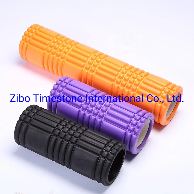 Eco-Friendly EVA Hollow Foam Roller Fitness Gym Yoga Pilates Sports Foam Roller High Intensity EVA Yoga Massage Foam Roller for Muscle Recovery