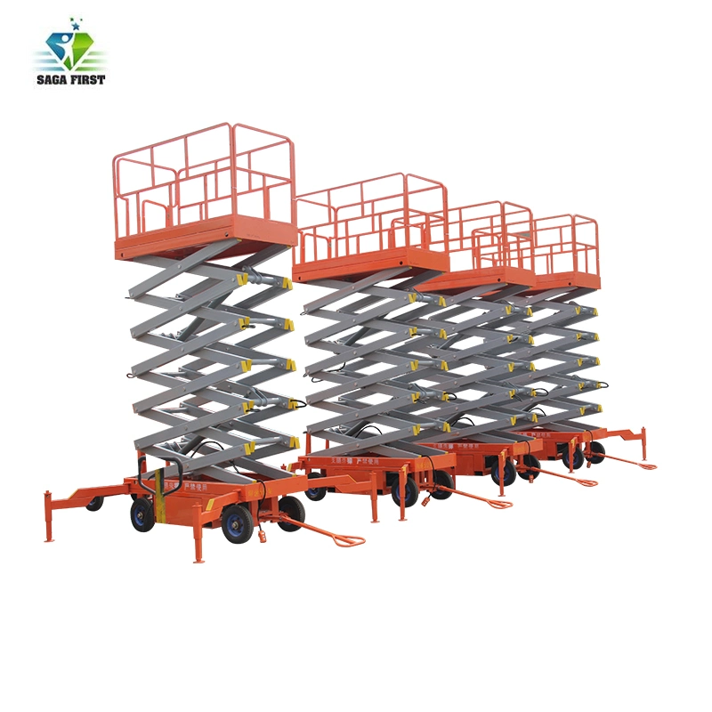 4-18m Mobile Electric Scissor Lift Platform Lifting Tools