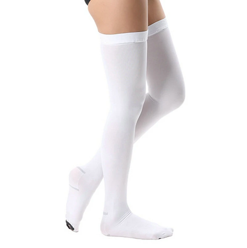 Quality Anti Embolism Socks Thigh High Medical Compression Stockings