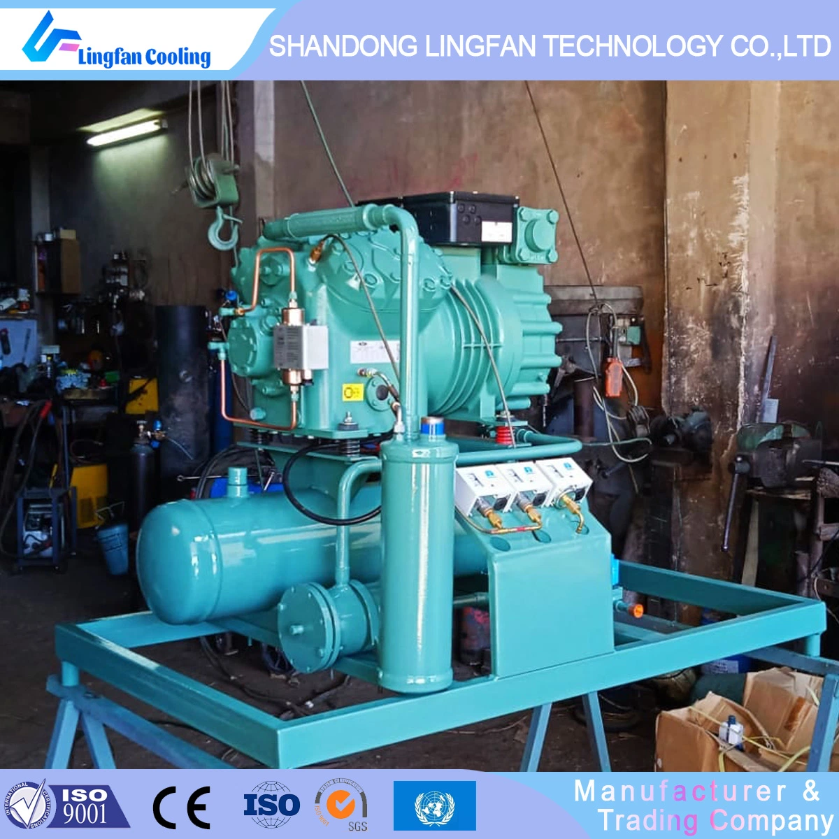 Food Refrigeration Compressors Freezing Condensing for Cold Storage