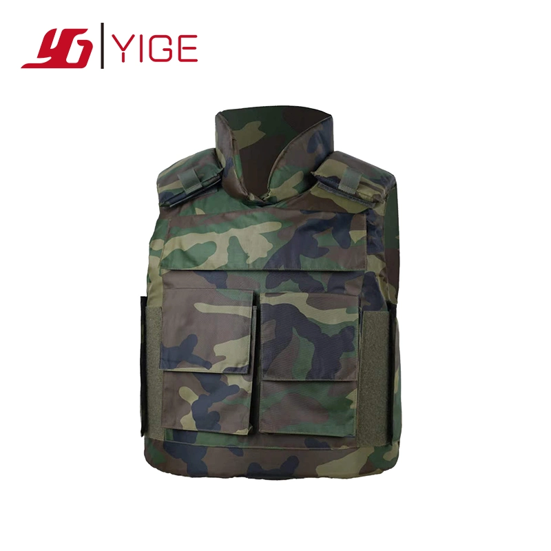 Formación de las tropas de camuflaje Light-Weight Pasgt Chaqueta PE Nij Iiia/III/IV chaleco antibalas