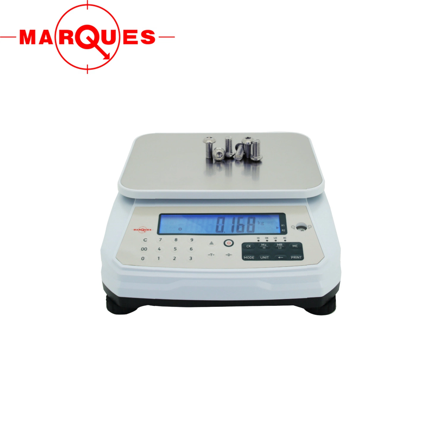 Stainless Steel Large LCD Screen Display Electronic Weighing Scale with Tare Function