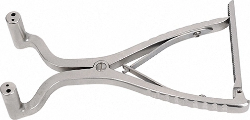 Good Quality of Device Equipment Double Holes K Wire Forceps Surgical Instruments with CE Certificate