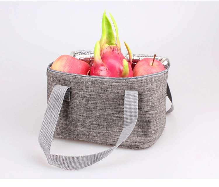 Wholesale/Suppliers Budget Portable Polyester Small 6 Cans Lunch Box Thermal Insulated Cooler Bag