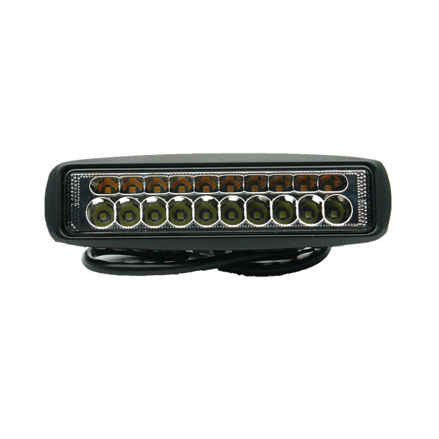 LED Work Light Bar Dual-Colour Auto Electrical System 18W 12V